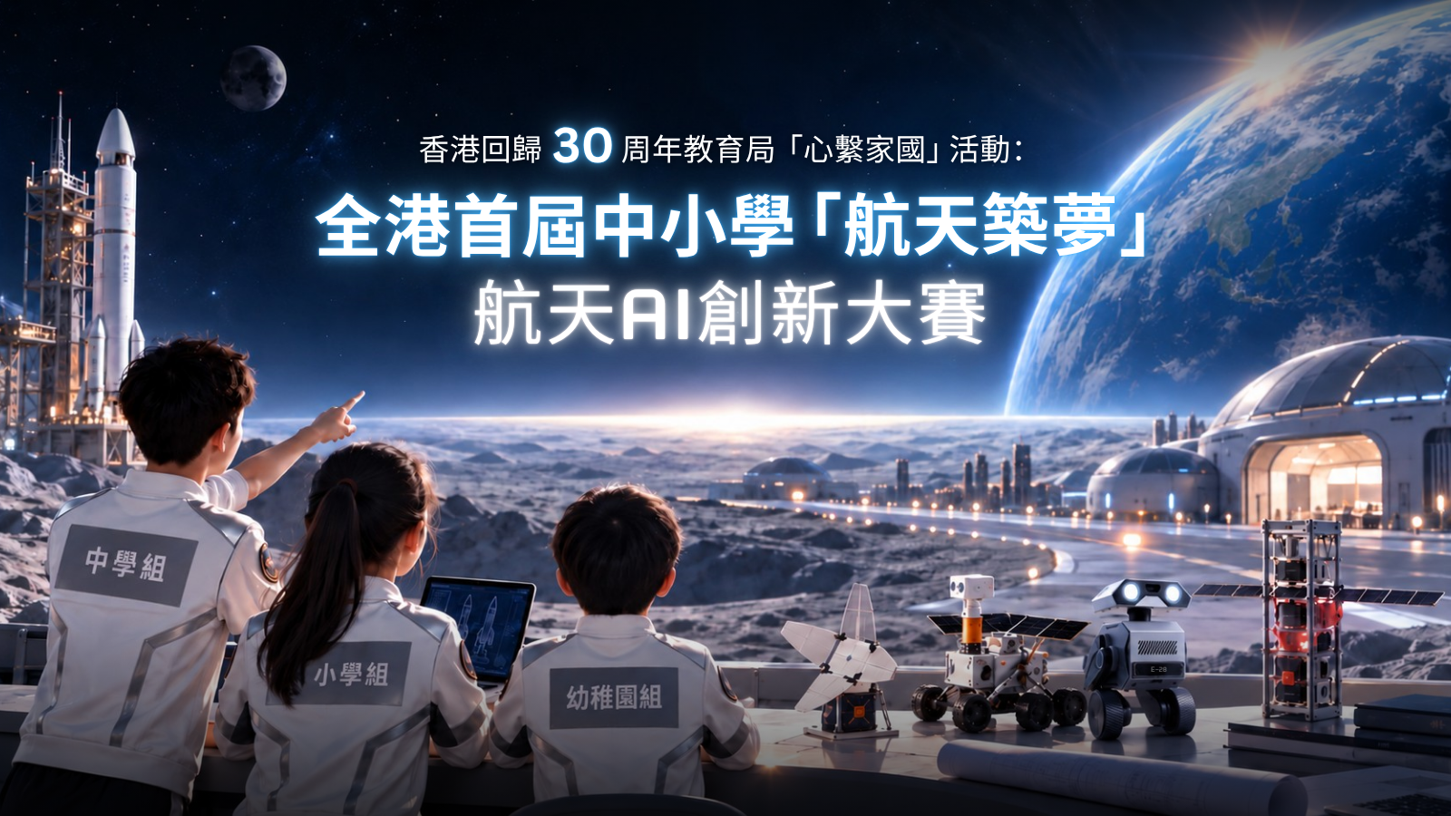 Cartographic Cosmos — 全港首屆中小學「航天築夢」AI 航天工程挑戰賽