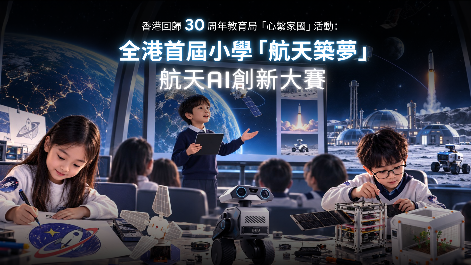 小學比賽章程 — 未來月球基地築夢計劃